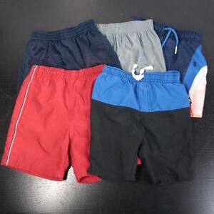 Baby Toddler Boys 24M 2T Athletic Shorts Swim Trunks Bundle Lot 5pc